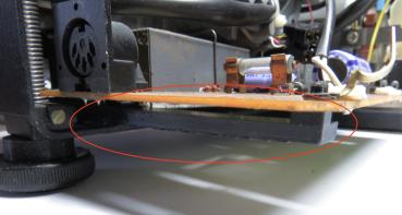 Preview: Platinenhalterung für Eumig und Revue Filmprojektoren