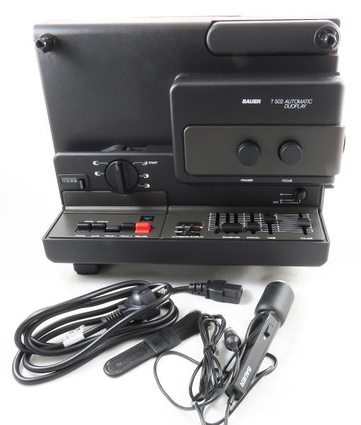 Bauer T502 Automatic Duoplay  Super 8 Filmprojektor